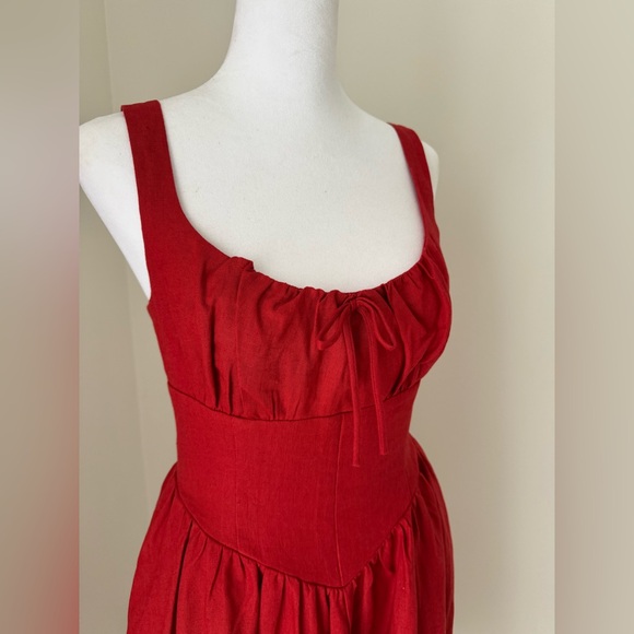 Reformation Balia Linen Dress - Picture 7 of 14